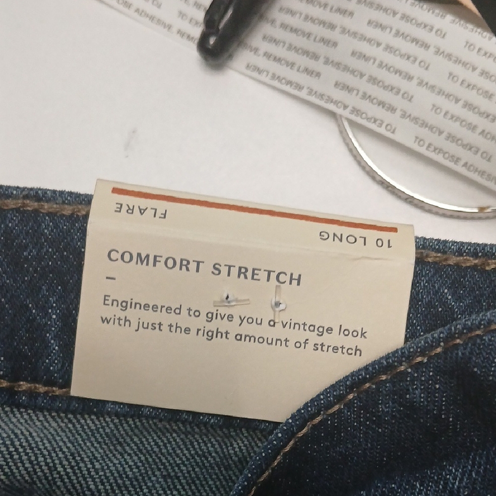 Universal Thread Blue Comfort Stretch Flare Jeans - Picture 2 of 5